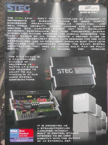 Amplificatore steg ii - amplificatore, k4.01