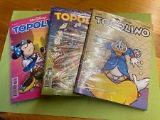 **TOPOLINO LIBRETTO N.2167-68-69  BLISTERATI CON CARTE DA GIOCO PAPERINIK*