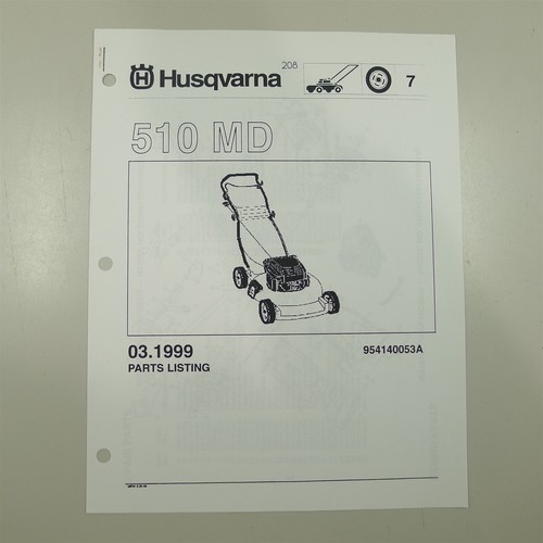 Oem husqvarna 510md originale - husqvarna,