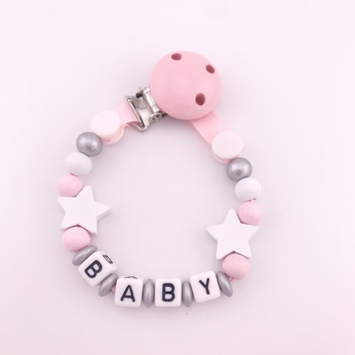 Baby girl personalised - baby, dummy