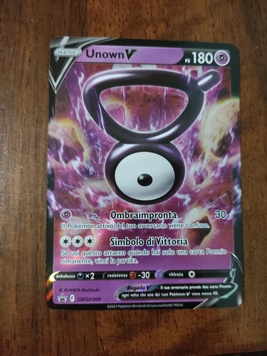 Pokemon card unown swsh300 - card,