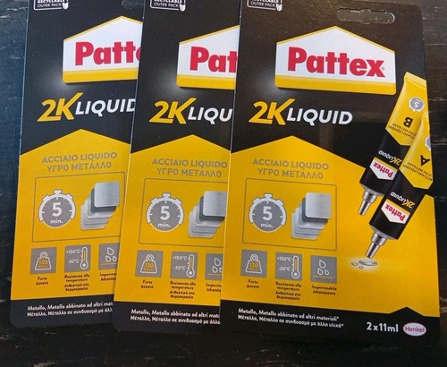 Pattex acciaio liquido - acciaio,