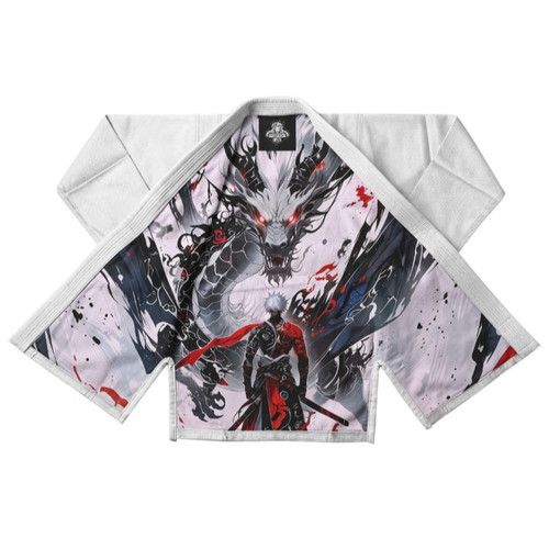 Kimono personalizzato bianco - kimono,