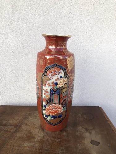 Vaso giapponese kutani - giapponese,
