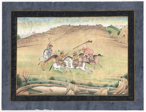 Dipinto miniatura mughal - dipinto,