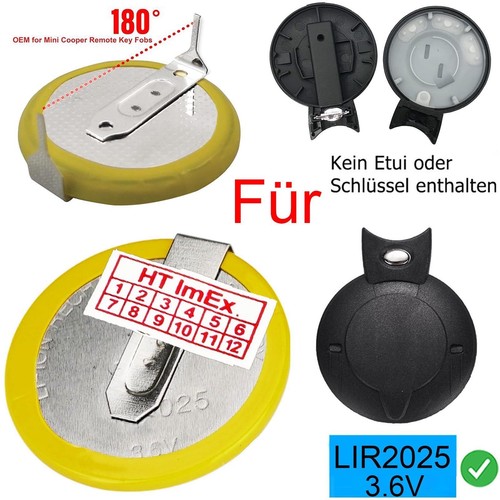 Batteria chiave lir2025 - batteria,