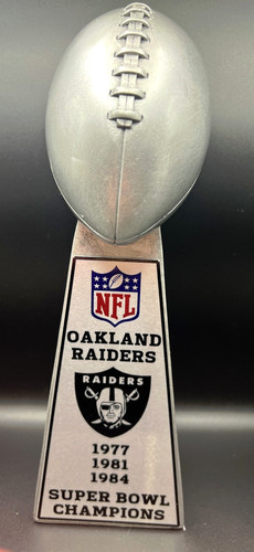Trofeo super bowl oakland - trofeo,