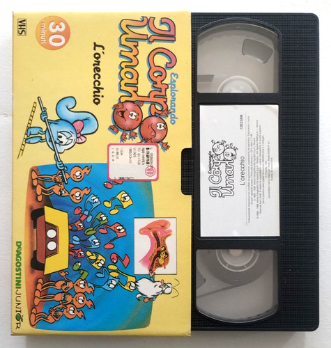 Vhs esplorando corpo umano - il,