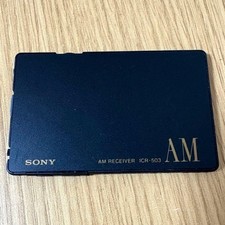 Sony ICR503 Card Type Radio