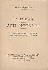 Forma degli atti notarili - forma,