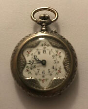 Orologio da tasca in Argento funzionante 10 rubis