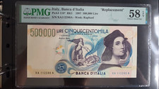 Italia - 500.000 lire "Raffaello" - SOSTITUTIVA serie XA - PMG 58 EPQ - #118*