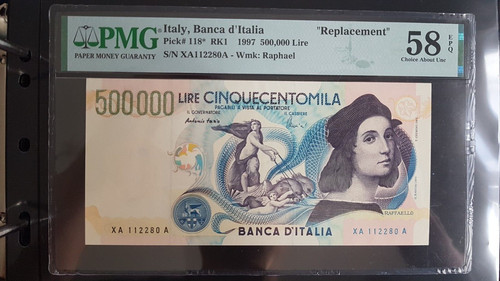 Italia 500 000 - italia, lire