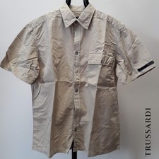 Camicia uomo manica corta TRUSSARDI JEANS TG XL
