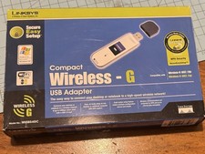 Linksys Compact Wireless - Adattatore USB G modello WUSB54GC NUOVO