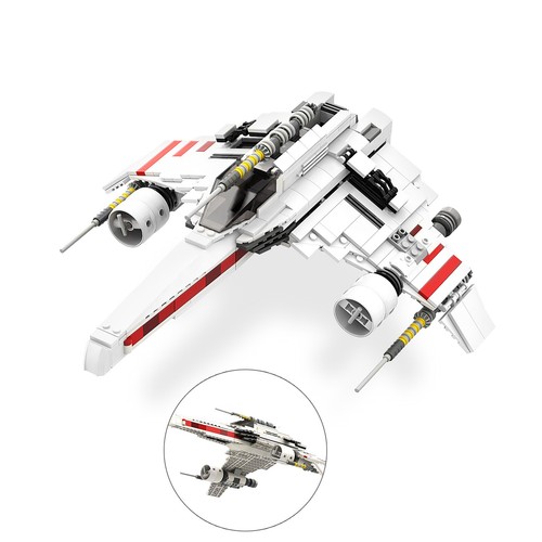 Mocs bricks set wing - set, fighter