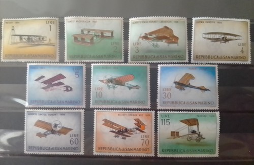Sellos san marino mnh 1962 - marino,