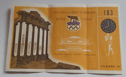Orig biglietto olimpiadi roma - orig.,