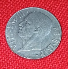 Moneta 20 centesimi Lira 1941 Vittorio Emanuele III Re d'Italia e Imperatore