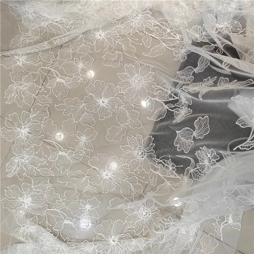 Abito sposa con - con, ricamo