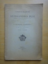 1896-Commemorazione ALESSANDRO BUSI-Luigi Torchi-Mordano-Liceo Musicale Bologna