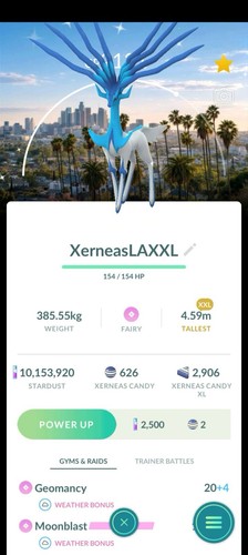 Shiny xerneas xxl - shiny,