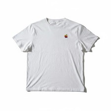 t-shirt ufficiale Apple Computers uomo XL bianca manica corta vintage arcobaleno