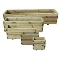 Fioriera HANNES in legno massello, disponbile in misure diverse