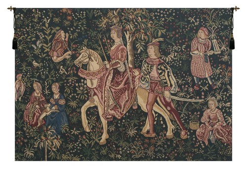 Arazzo nobile cavaliere belga - nobile,