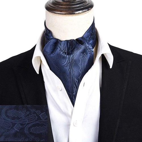 Cravatta uomo classica ascot - uomo,
