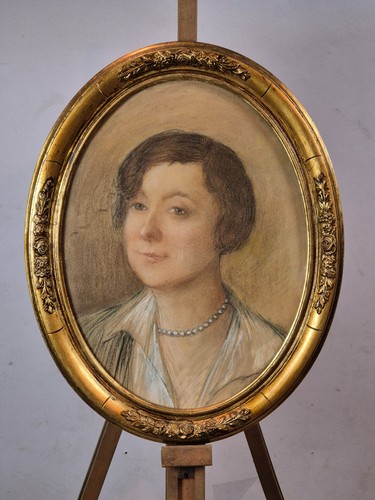 Pastello ritratto donna - ritratto,