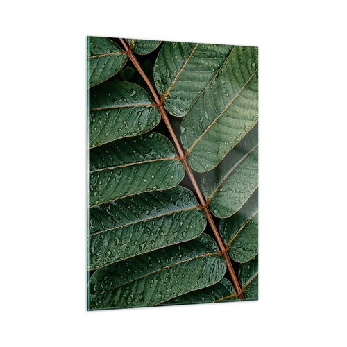 Quadro vetro 50x70cm gocce - quadro,