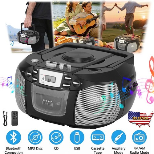 Lettore portatile boombox - lettore, cd