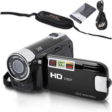 Videocamera VHS, Videocamera Mini DV Videocamera DV 4K 48MP Schermo Ruotabile TF