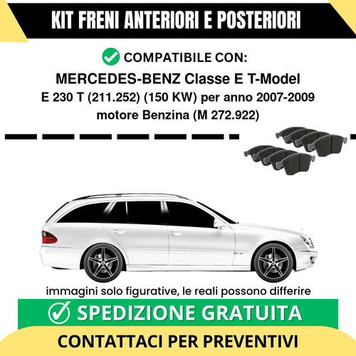 Pastiglie freno ant - freno, +