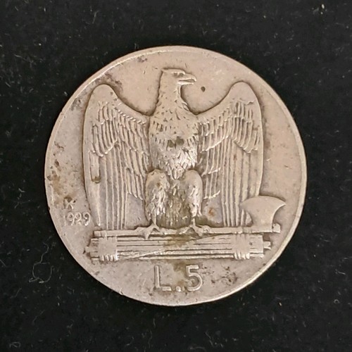 Regno italia lire 1929 - regno, d'italia