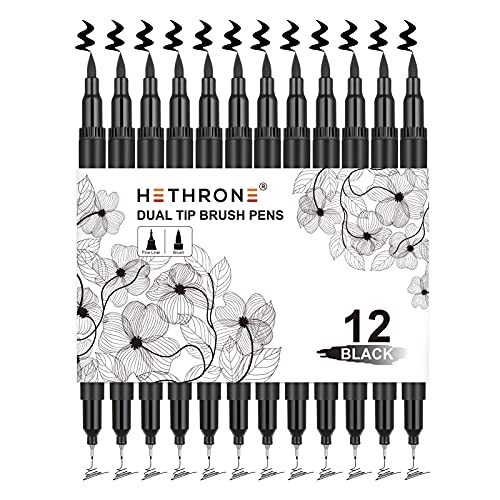 Black markers for - black,
