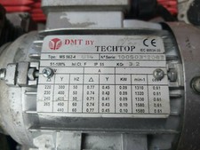 MOTORE ELETTRICO DMT MS562-4 0,09KW 230/400V + MOTOVARIO TRG30 i40