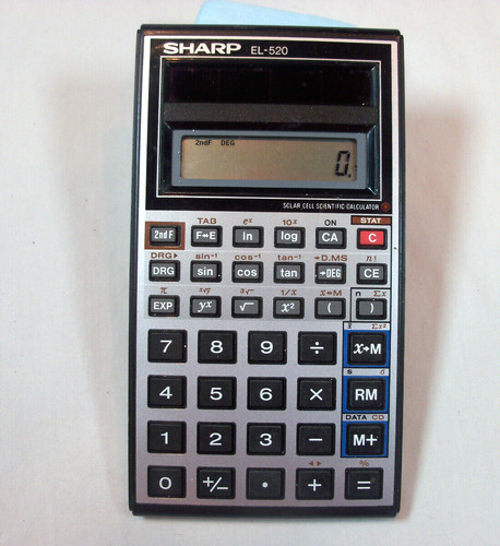 Calcolatrice vintage sharp - calcolatrice,