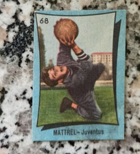 bh figurina cartonata n 68 edizione nannina anni 50 mattrel juventus