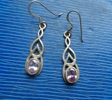Orecchini Celtici In Argento
