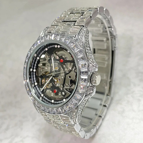 Orologio scheletro lusso uomo - scheletro,