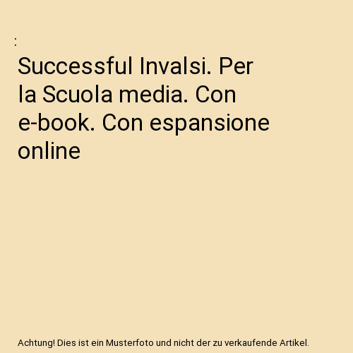 Successful invalsi per la - invalsi.,