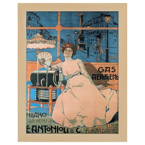 Poster vintage pubblicitario - vintage,