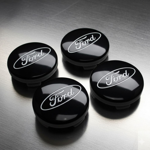 Tappi centrali ford neri - centrali,