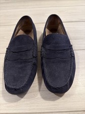 mocassino uomo blu