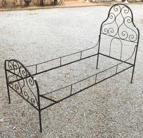 Letto ferro battuto epoca - letto,