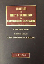 IL NUOVO DIRITTO SOCIETARIO – VOL. 29 - FRANCESCO GALGANO - CEDAM 2003