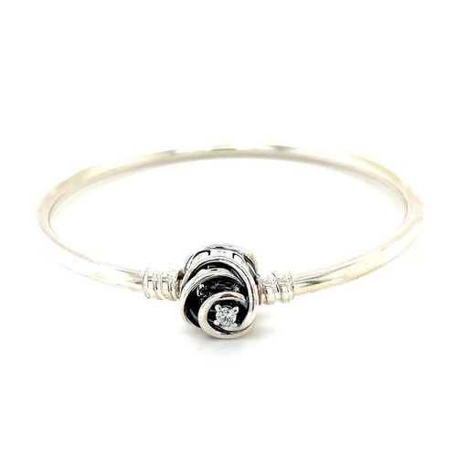 Pandora swirl clasp - pandora, bangle