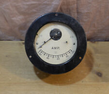 VECCHIO AMPEROMETRO ROTONDO DA O A 100 AMP.  MOD. 510   [TA77]